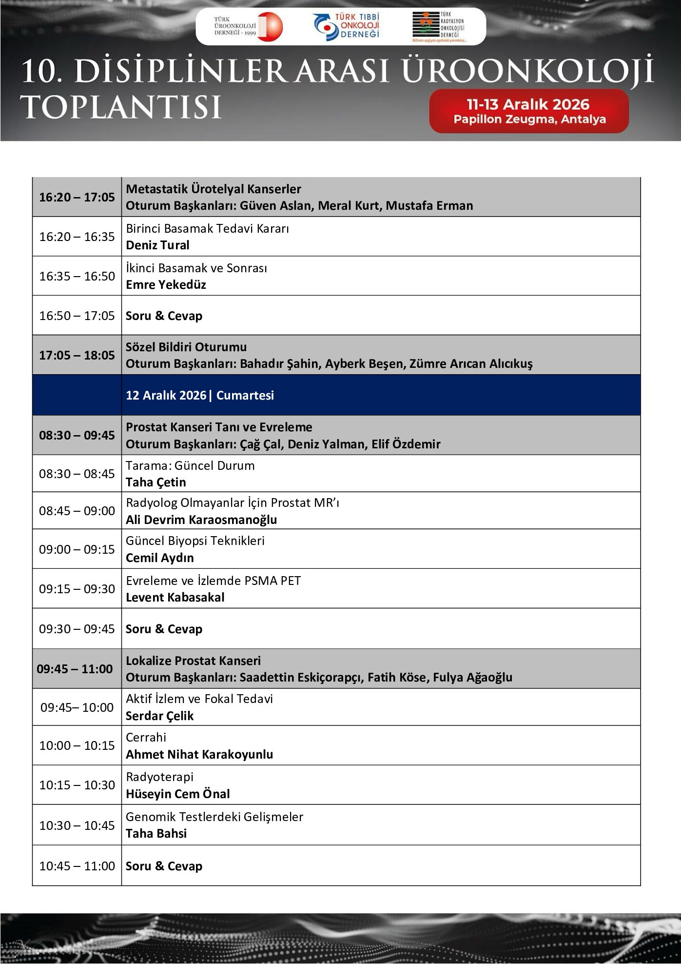 Bilimsel Program — sayfa 2 / 5